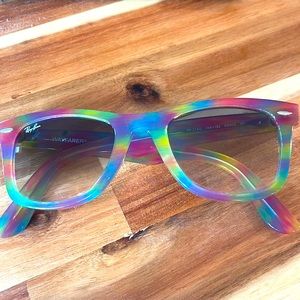 Authentic Rare Rainbow Ray-Ban Wayfarer sunglasses